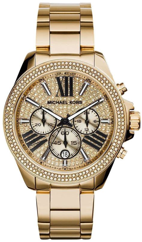 michael kors crystal pave watch 2017|Michael Kors Women's Wren Chronograph Crystal .